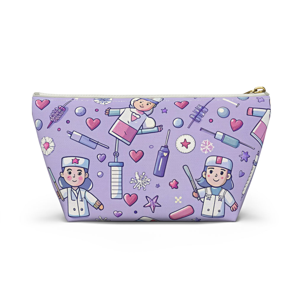 Healthcare Heroes Accessory Pouch, Nurse Gift, Doctor Appreciation, Medical Professional Bag, Healthcare Worker Makeup Case