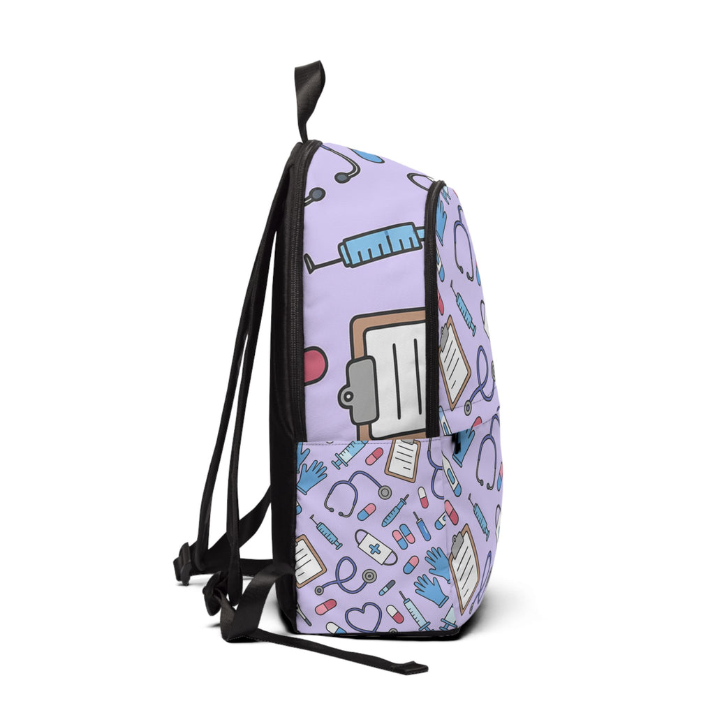 Healthcare Symbols Backpack, Medical Gift Bag, Nurse Student Book Bag, Doctor Office Shoulder Pack