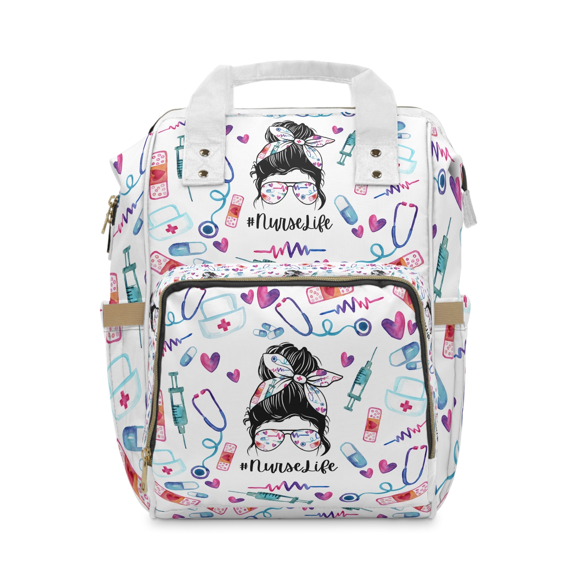 Nurse Life Multifunctional Backpack Tote Bag, Student Nurse, Travel Bag, Work Bag, Gift for Nurses