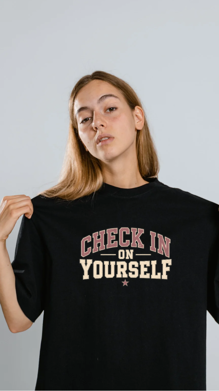Check in on Yourself Tee, Psych nurse, ER nurse