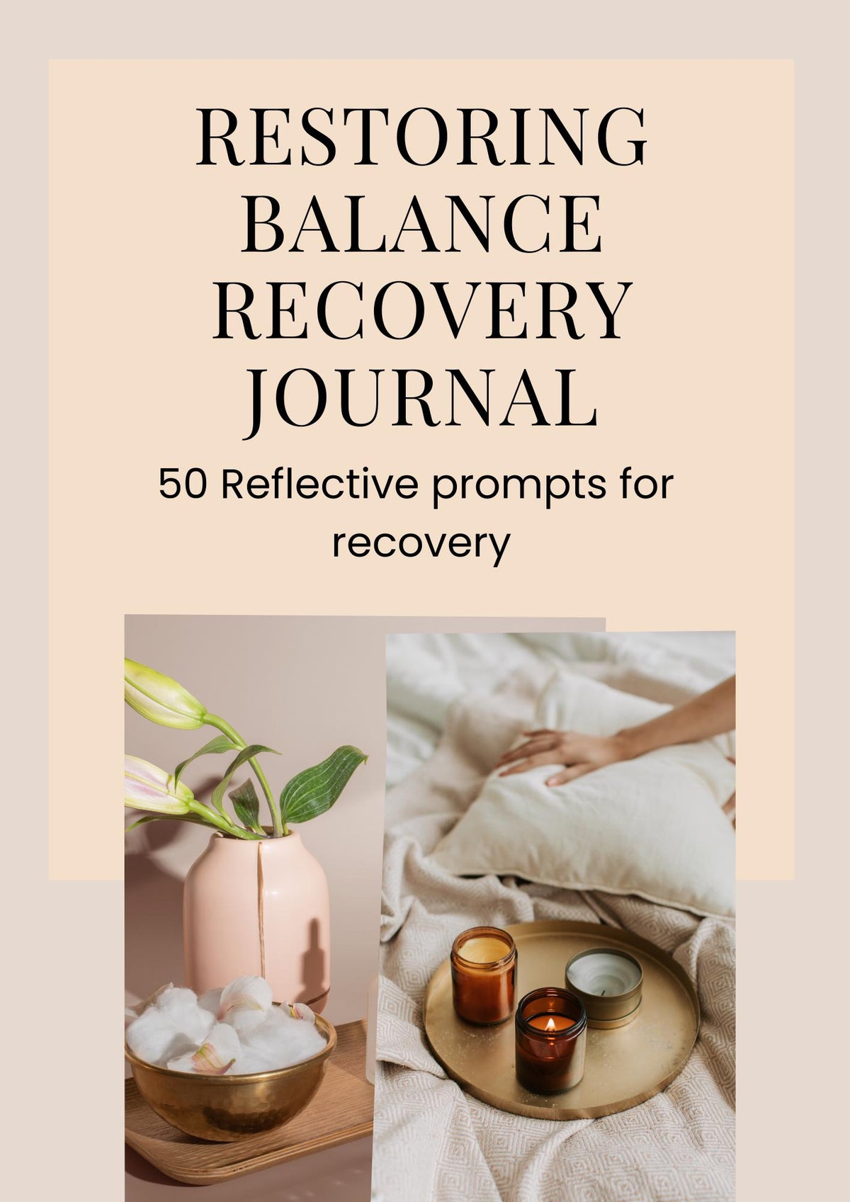 Self-Healing Workbook for Nurses, Stress Relief, Journaling Prompts