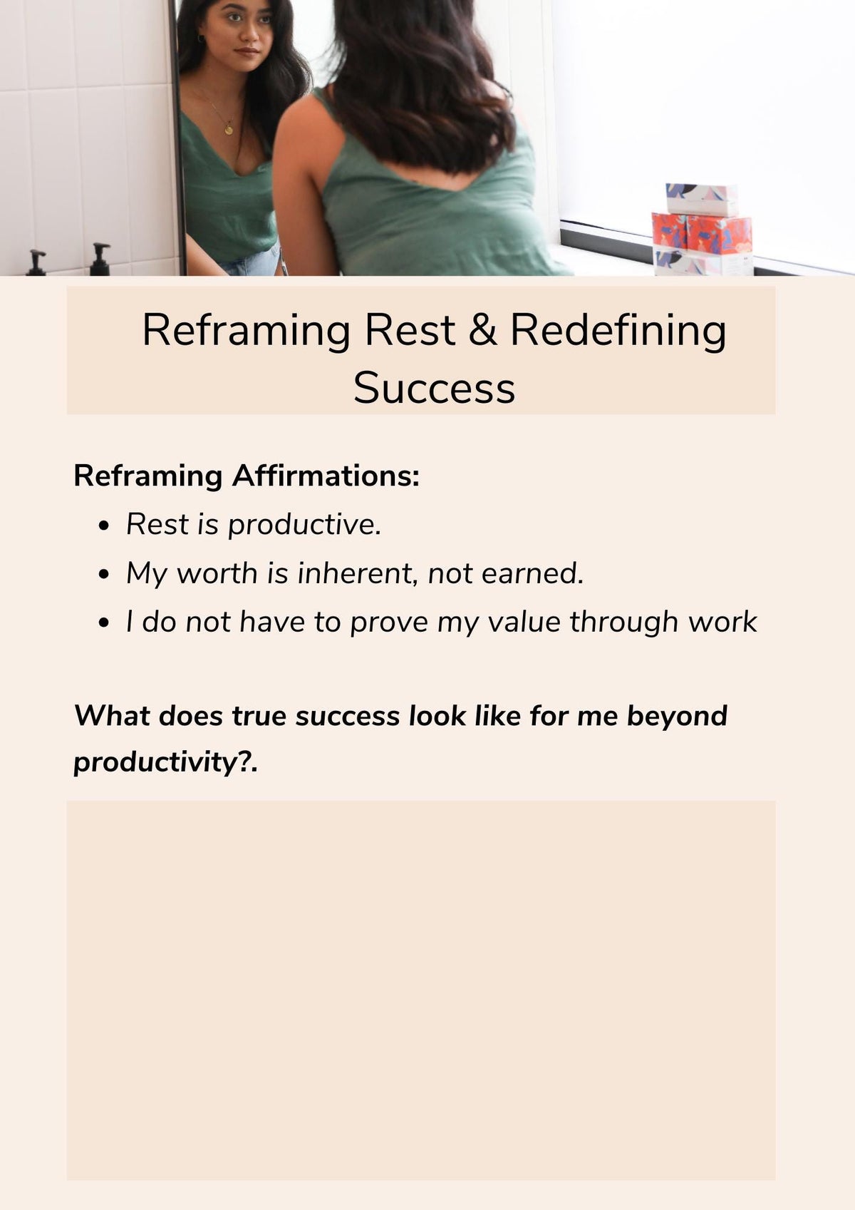 Self-Healing Workbook for Nurses, Stress Relief, Journaling Prompts