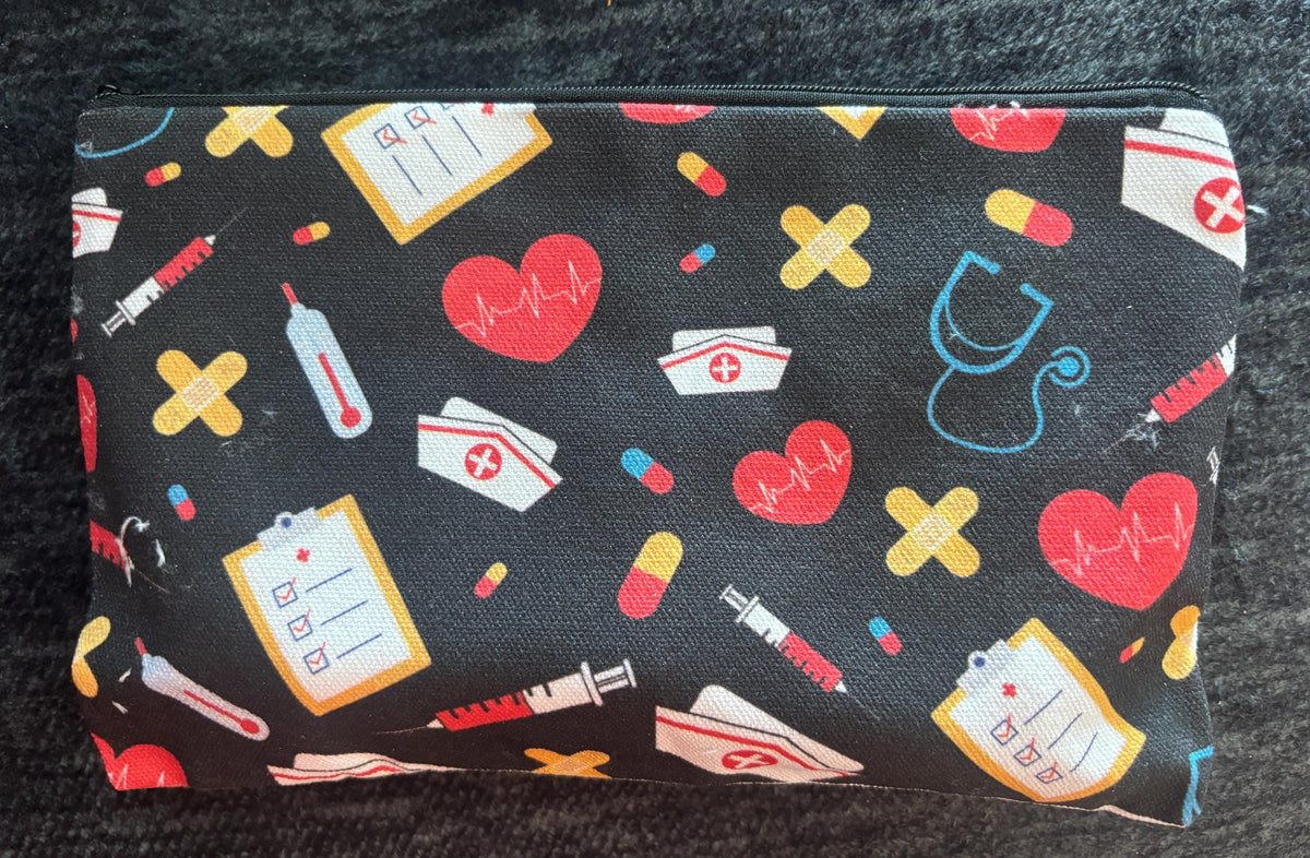 Nurse Gift Pouch, Nursing Student Care Package, RN LPN CNA Accessories, Nurse week