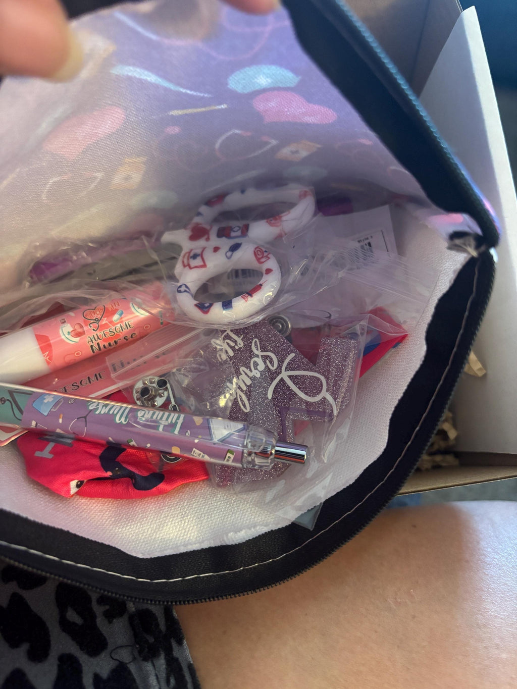 Nurse Gift Pouch, Nursing Student Care Package, RN LPN CNA Accessories, Nurse week